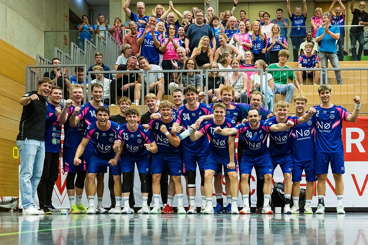 Getragen von den eigenen Fans: Der TSV steht in der 2. Runde des DHB-Pokals. Foto: Heinz Zaunbrecher